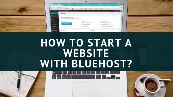 start website with bluehost