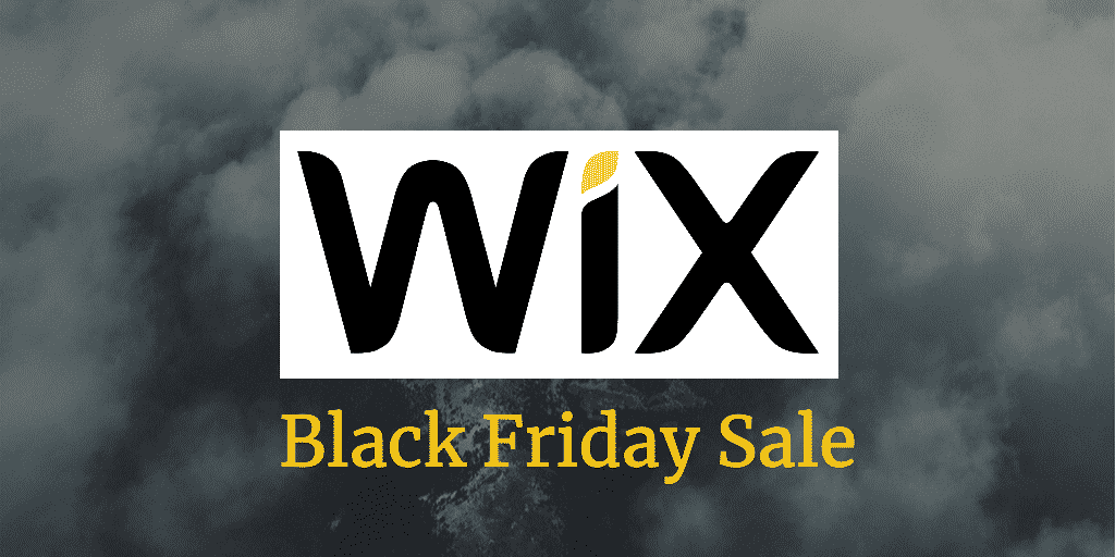 wix black friday sale